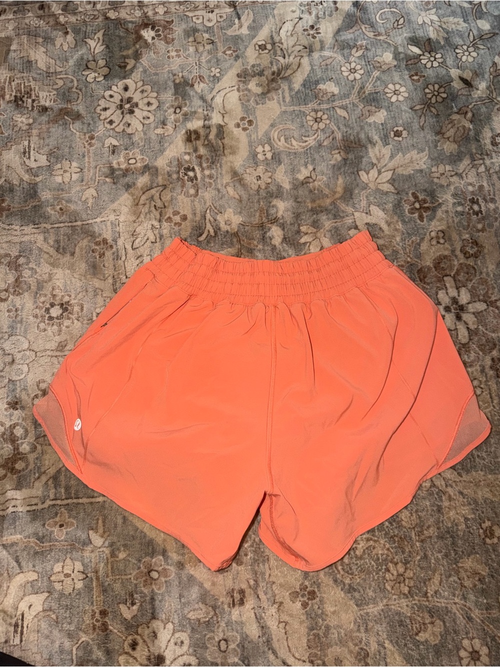 lululemon athletica Coral Hotty Hot High Rise Short 4”